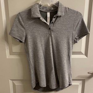 Lululemon Grey Golf Polo
